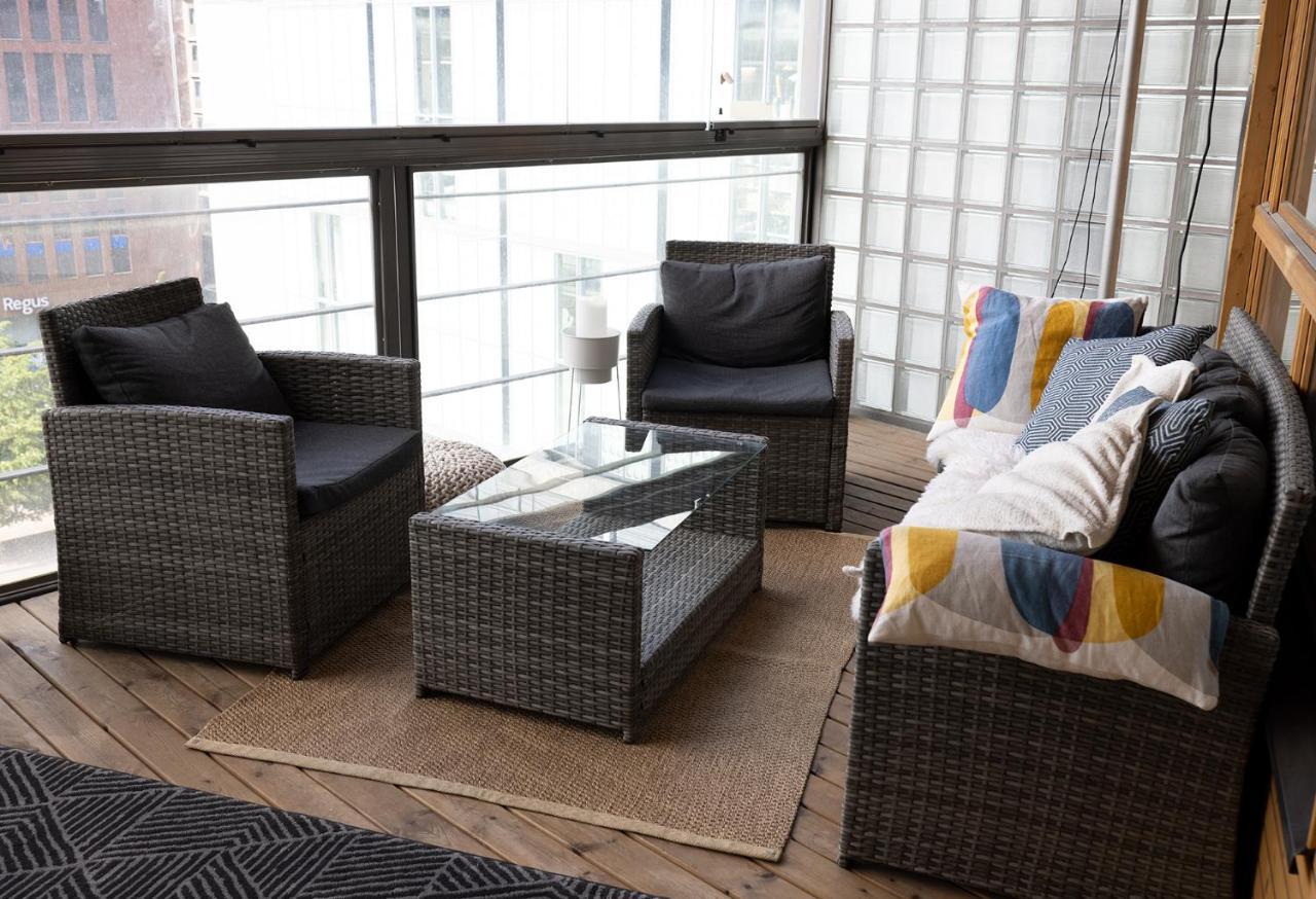 2Ndhomes Luxury 1Br Kamppi Center Apartment With Sauna And Big Terrace Helsínquia Exterior foto